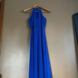 Lulus royal blue maxi dress
